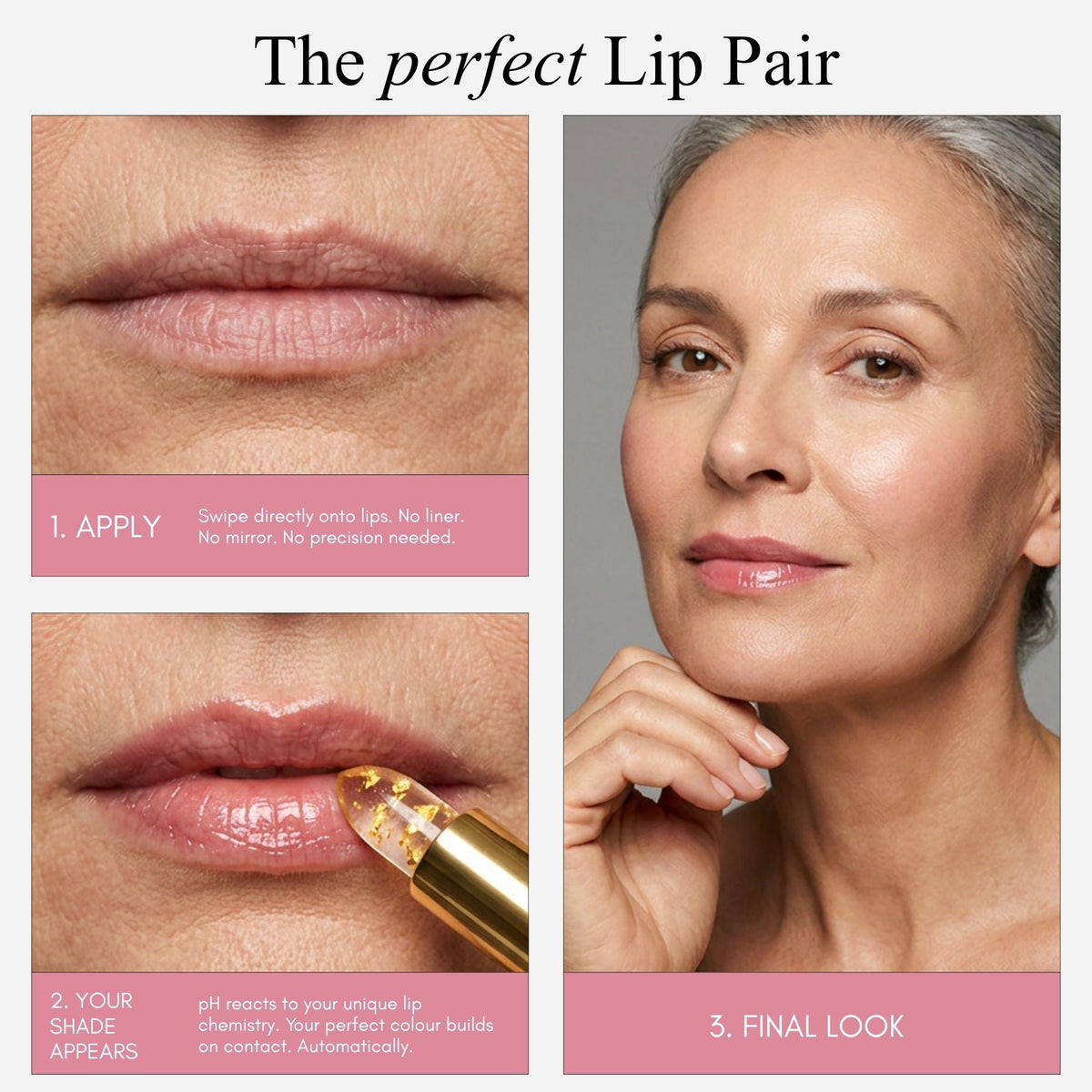 Color Changing pH Lipstick – Your Unique Pink Shade