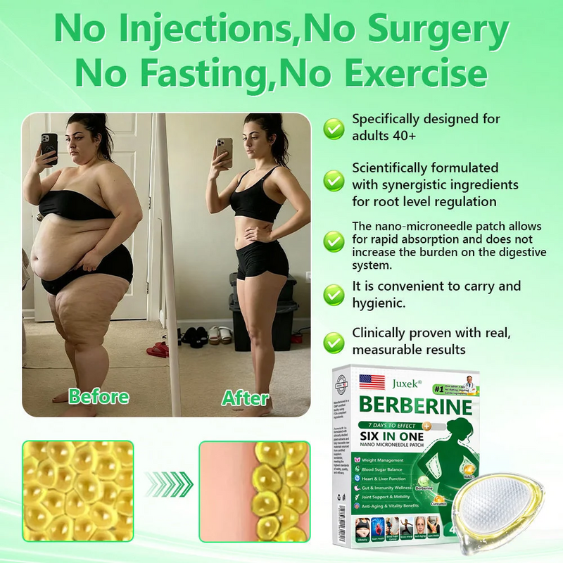 Why Juxek@6-in-1NanoMicroneedle Patch is Your BestChoice?